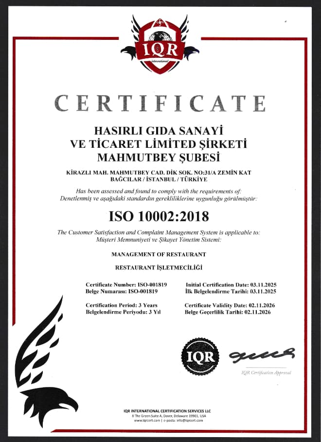 ISO 10002:2018