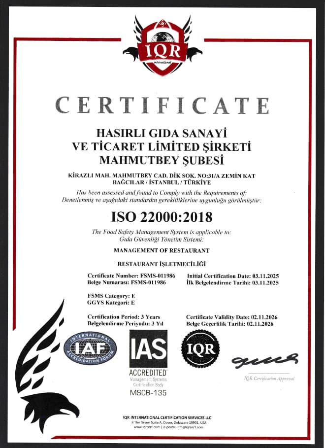 ISO 22000:2018