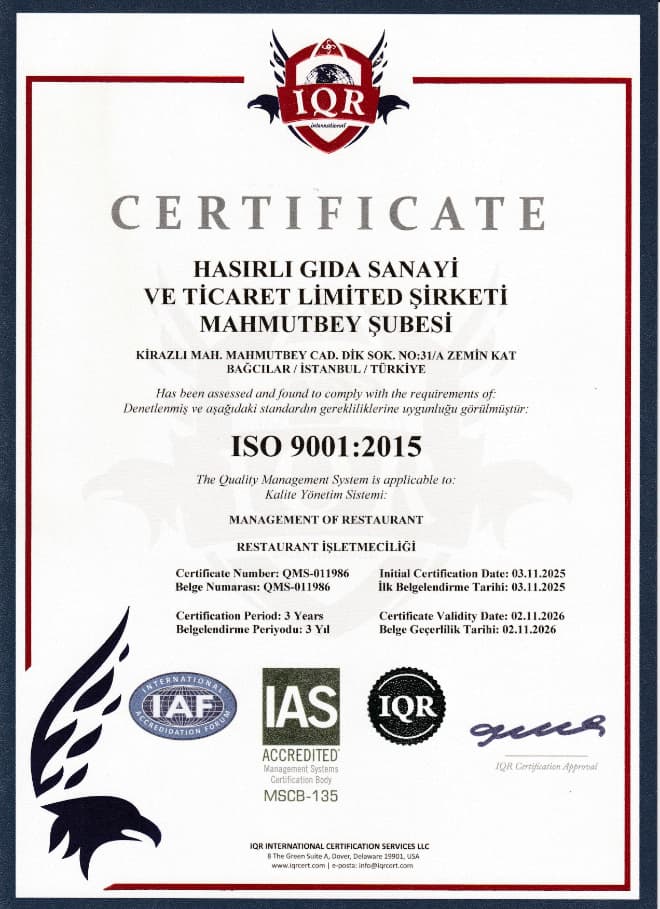 ISO 9001:2015