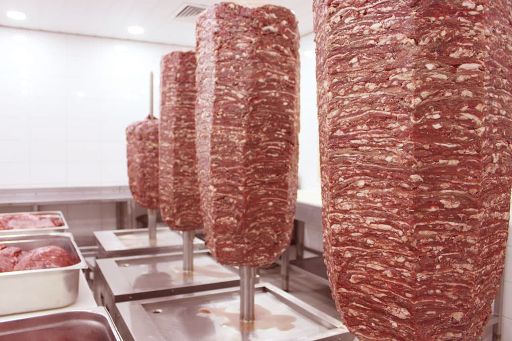 Saafi Döner üretim aşaması