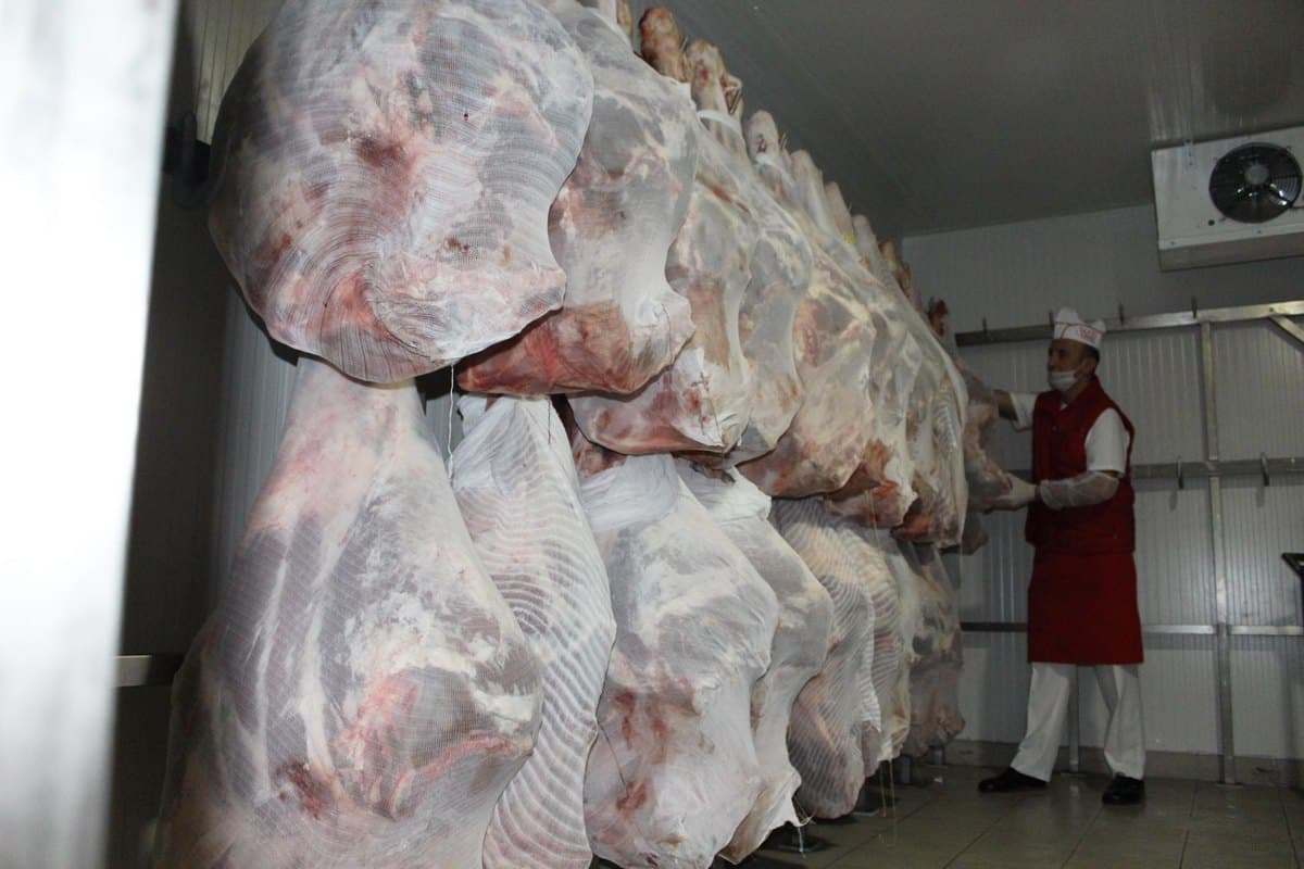 Saafi Döner üretim aşaması