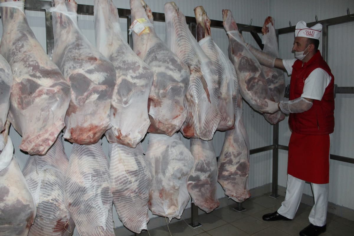 Saafi Döner üretim aşaması