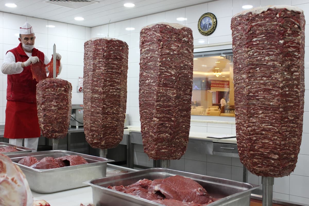 Saafi Döner üretim aşaması
